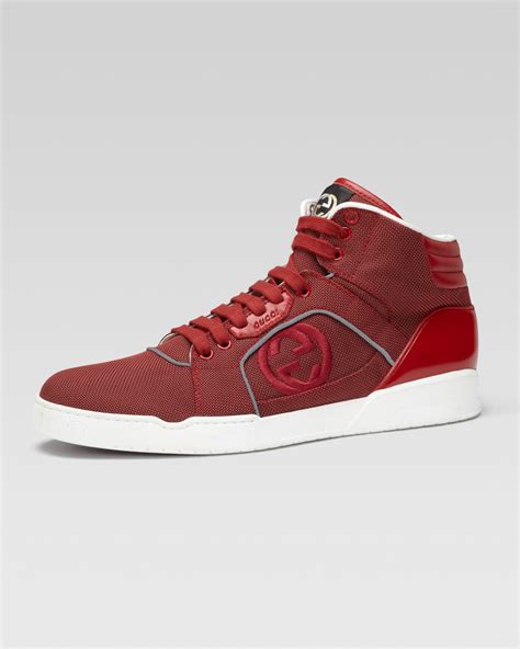 Gucci Red Rebound Low Suede Trainers Size 8 (7.5G) 